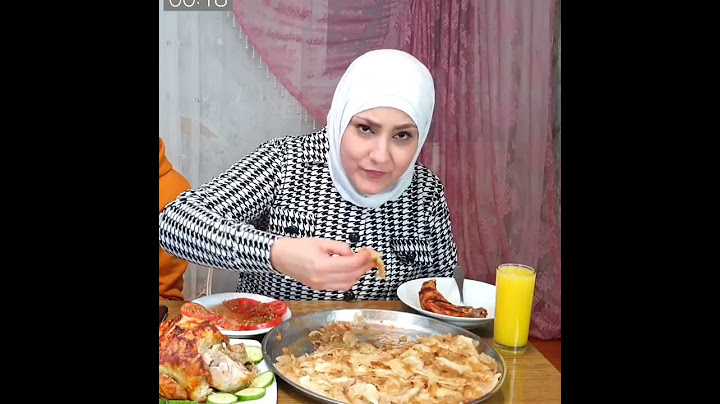 تحدى اكل فته الرقاق بالبصل👌فراخ محشيه من الحلاوة نسينا😂#حمله_توصيل_مروه_وسليمان_500الف_مشترك