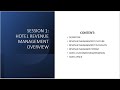 Session #1- REVENUE MANAGEMENT FOR BEGINNERS (in English)