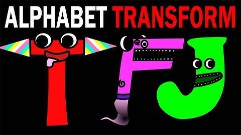 Alphabet Lore But they Garten Of Banban Chapter 2