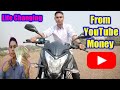 New bike from youtube money 