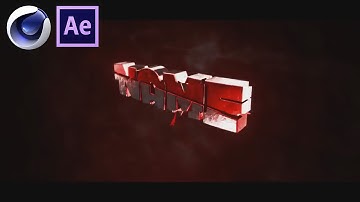 FREE 3D RED Intro Template # 264 ¦ Cinema 4D ⁄ After Effects Template