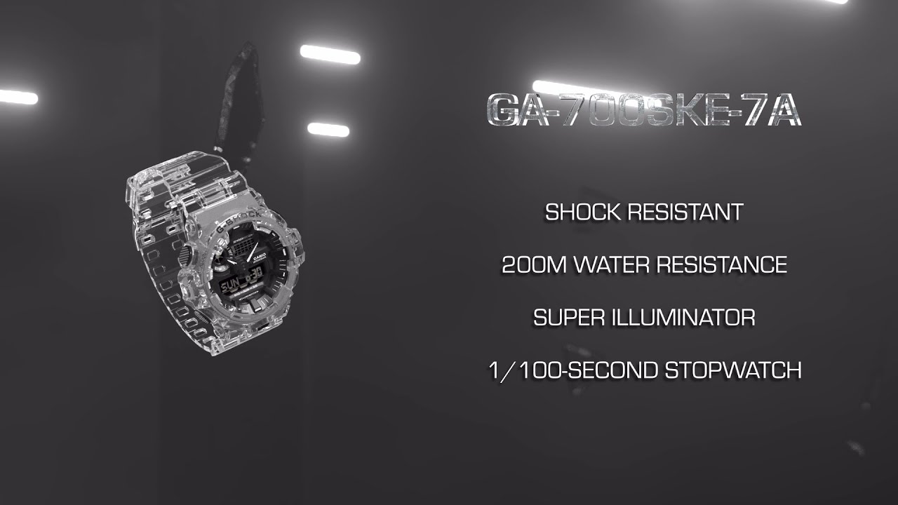 GA-700SKE(horizontal ver.) : CASIO G-SHOCK - YouTube