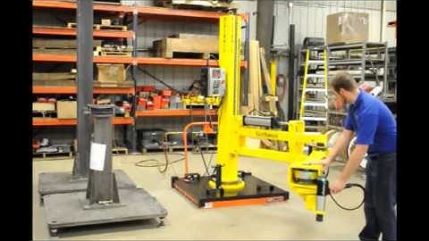 Torque Reaction Arm Mounted On Airfloat