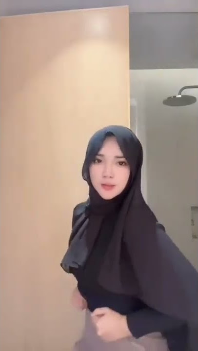 jilbab hitam joget tiktok #short #shorts shorts