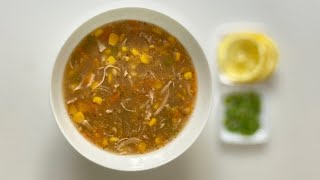 شوربة الذرة | شوربة الذرة بالدجاج | Sweet corn soup with chicken recipe | one pot recipe