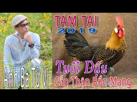 Video TAM TAI 2019 Tuổi DẬU cẩn thận Bổn Mạng - Anh Ba Tử Vi - youtube