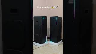 heera 6 pro power ☠️😱 #soundtest #speaker #basstest #musiclovers #towerspeaker #soundsystem #woofers