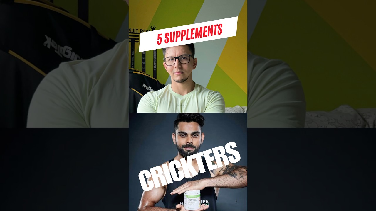 5 Supplements For A Cricketer ✅