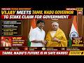 Tamil Nadu Government Formation: CM-Designate TVK Chief Vijay Submits Support Letters To Governor