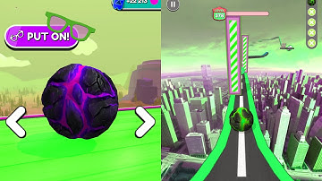 Going Balls Speedrun Challenge Vs Reverse Balls Speedrun Walkthrough Gameplay