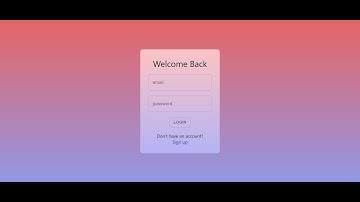 Simple Login screen UI with React.js | Speed Code | code in description| Web Development