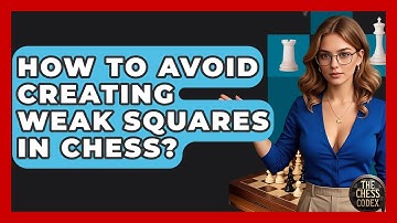How To Avoid Creating Weak Squares In Chess? - The Chess Codex