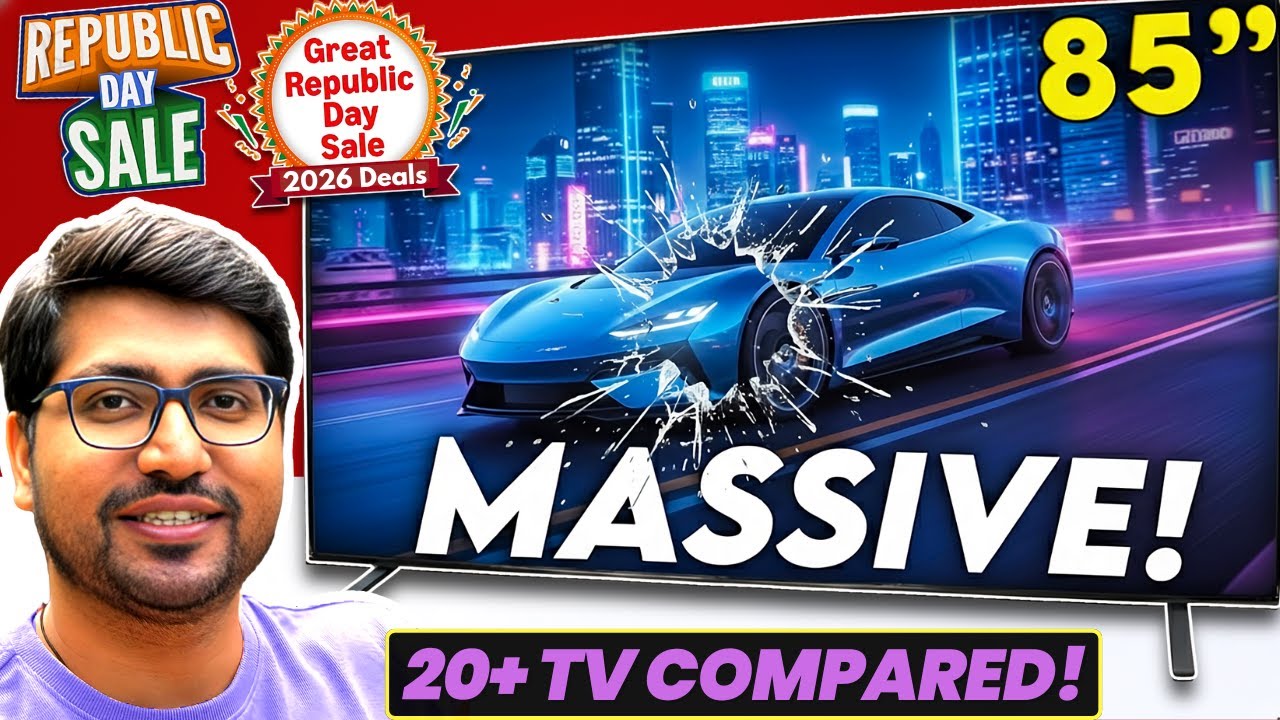 Republic SALE 2026🔥Best 85 Inch TV in India 2026🔥Best Big Screen TV To Buy In Republic SALE