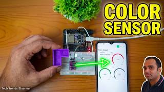 Detect Colors Using ESP32, APDS-9960 Sensor & Blynk IoT | Real-Time RGB Color Detector on Phone screenshot 1