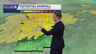 Rain Tuesday into Wednesday comes with flooding concerns for Kansas City and areas north Rain Tuesday into Wednesday comes with flooding concerns for Kansas City and areas north