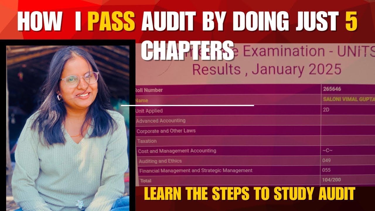 Pass Audit in 1st attempt 