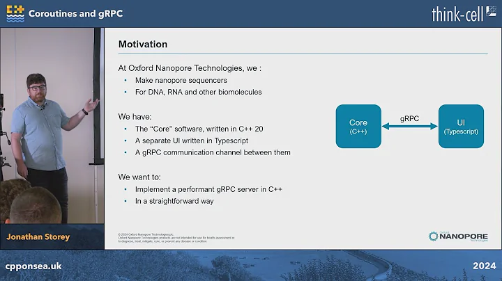 Introduction to C++ Coroutines and gRPC and How to Write Coroutine Support Code - Jonathan Storey