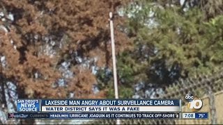 Lakeside man angry over water district's camera