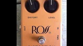 1979 Ross BROWN Distortion Pedal Review By Scott Grove - YouTube