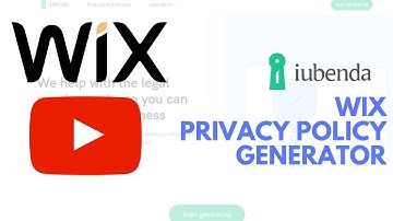 How to Generate a Privacy Policy for Wix Store - Wix privacy policy generator