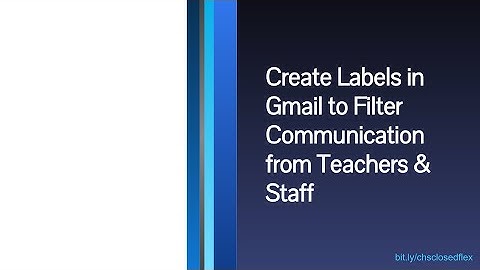 Filter Canvas Messages into Gmail Folders