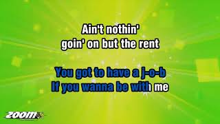 Gwen Guthrie - Ain't Nothin' Goin' On But The Rent - Karaoke Version from Zoom Karaoke