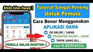 ✅ Lengkap ! Cara Menggunakan Aplikasi Dana Untuk Pemula 100% Paham