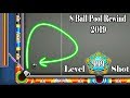 8 ball pool rewind 2019  level 999 shots  best funny and insane moment