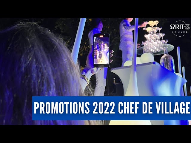 Nomination Chef de village Promotions 2022 Club Med