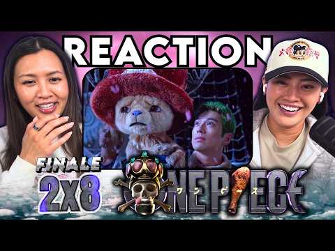 NEW CREW MEMBER! EPIC FINALE !🦌🥹🌸 One Piece Season 2 Episode 8 | Reaction & Review