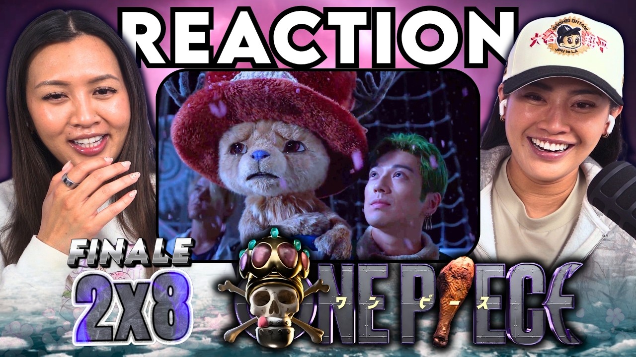 NEW CREW MEMBER! EPIC FINALE !🦌🥹🌸 One Piece Season 2 Episode 8 | Reaction & Review
