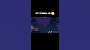 hackers these days 😞 #hacker #forsaken #roblox