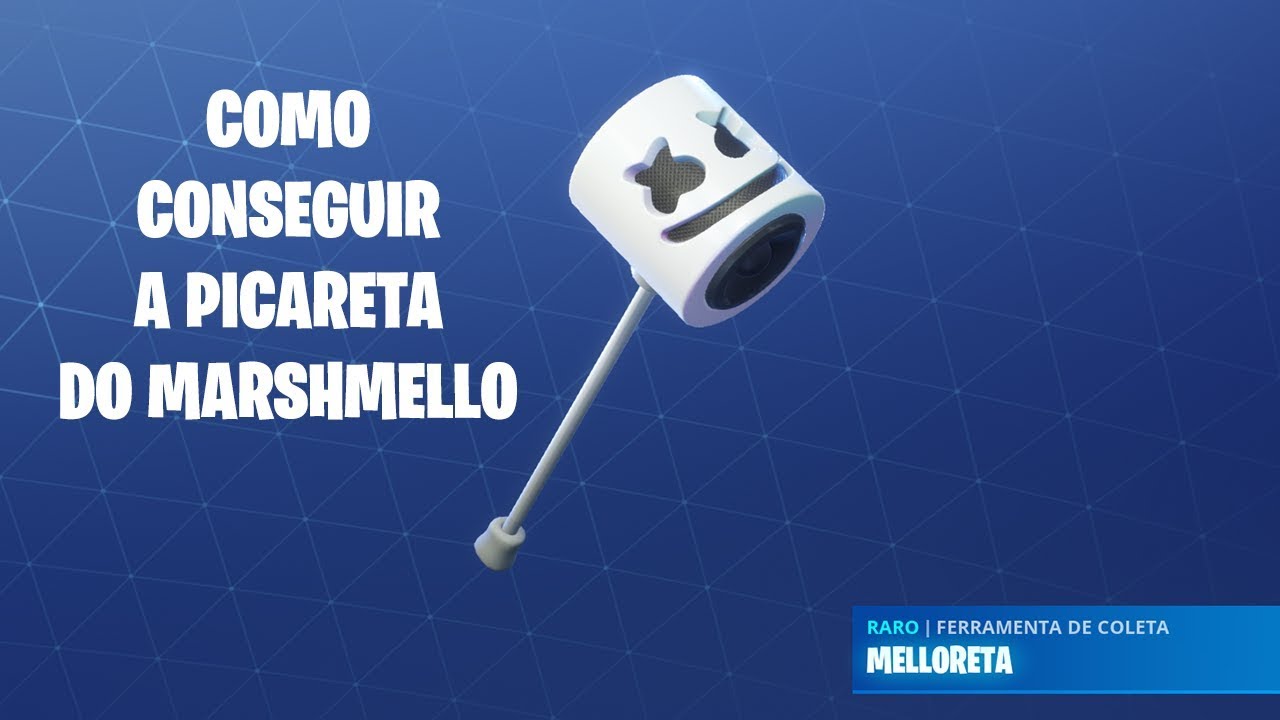 Como ganhar a picareta do Marshmello no Fortnite [PT-BR]