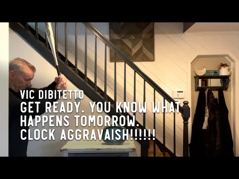 Get ready. You know what happens tomorrow. CLOCK AGGRAVAISH!!!!!!