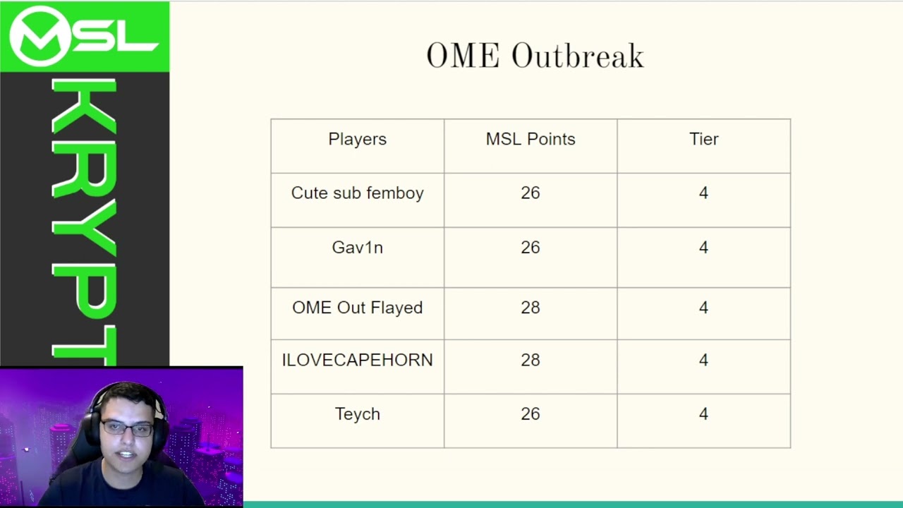 MSL Video S14 Update