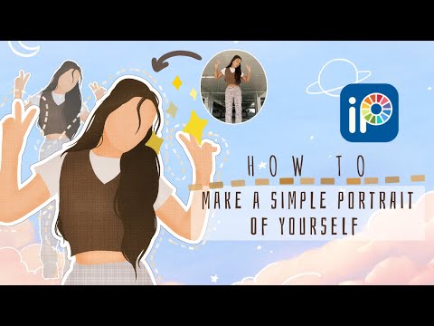 How to make a simple portrait using Ibispaint x | TUTORIAL