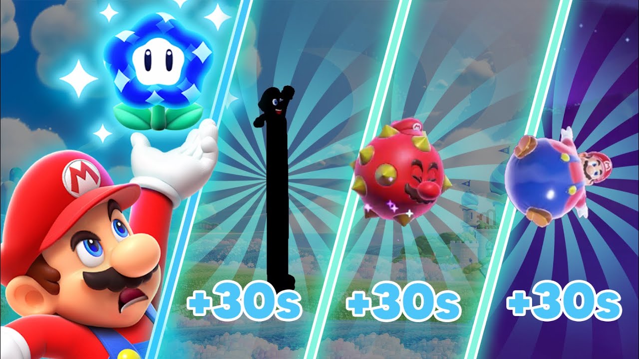 SUPER MARIO BROS WONDER mais je suis transformé TOUT LE TEMPS !!