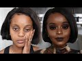 Burgundy Glitter Smokey Eye Tutorial | Makeup for Black Women 2020