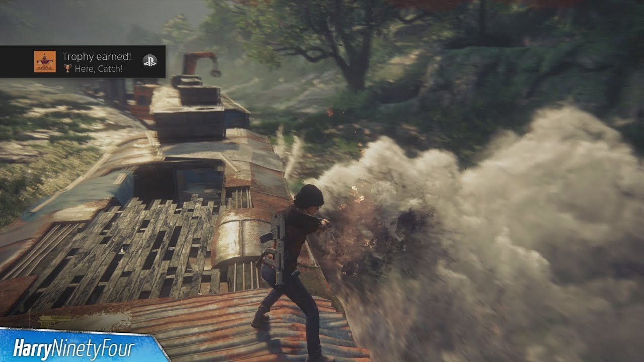 Uncharted The Lost Legacy - Here, Catch! Trophy Guide