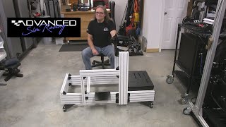 Advanced Sim Racing ASR6 Cockpit Review Part 1 The Build