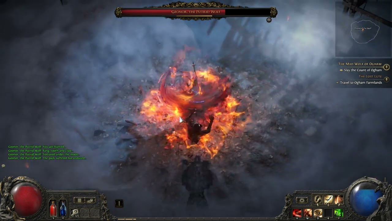 Path of Exile 2 Rake Волк