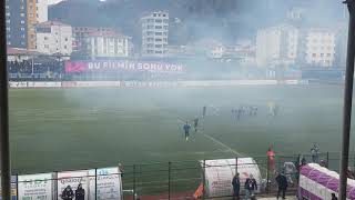 Artvi̇n Hopaspor 0 - 0 Kelki̇t Beledi̇ye Hürri̇yetspor Maç Öncesi̇ Tri̇bünler