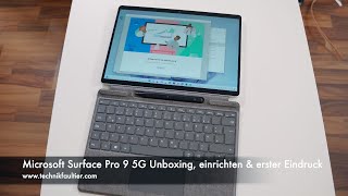 Microsoft Surface Pro 9 5G unboxing, setup & first impression