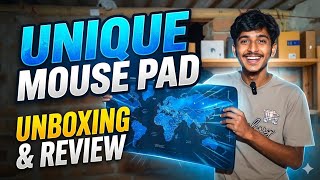 Cheapest Mouse Pad for Gaming &amp; Office! 🔥 Unique World Map Edition Unboxing