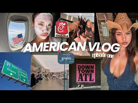 we in ATL! 🇺🇸🍑 | american shopping, food & more | USA VLOG