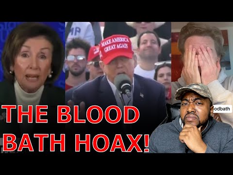 Nancy Pelosi And Democrat NPC's LOSE THEIR MINDS Over Liberal Media Trump 'Bloodbath' Speech HOAX!