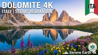 Full DOLOMITES 4K | ITALY | Pure Clarity & Depth | Scenic Relaxation Film for Deep Sleep & Focus (1 Hour) Guide