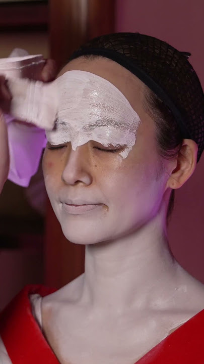 How a Maiko Gets Ready  #asmr #geisha #makeup #kyoto
