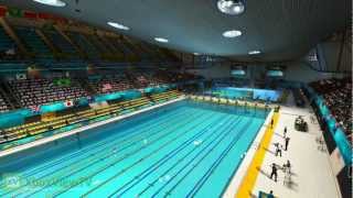 London 2012: The Official Video Game - "Acquatic Centre" Fly-Through Trailer (FULL HD)