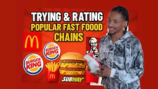 I TRIED AND RANKED THE MOST POPULAR FASTFOODCHAINS IN THE UK.........THIS GOT OUT OF HAND